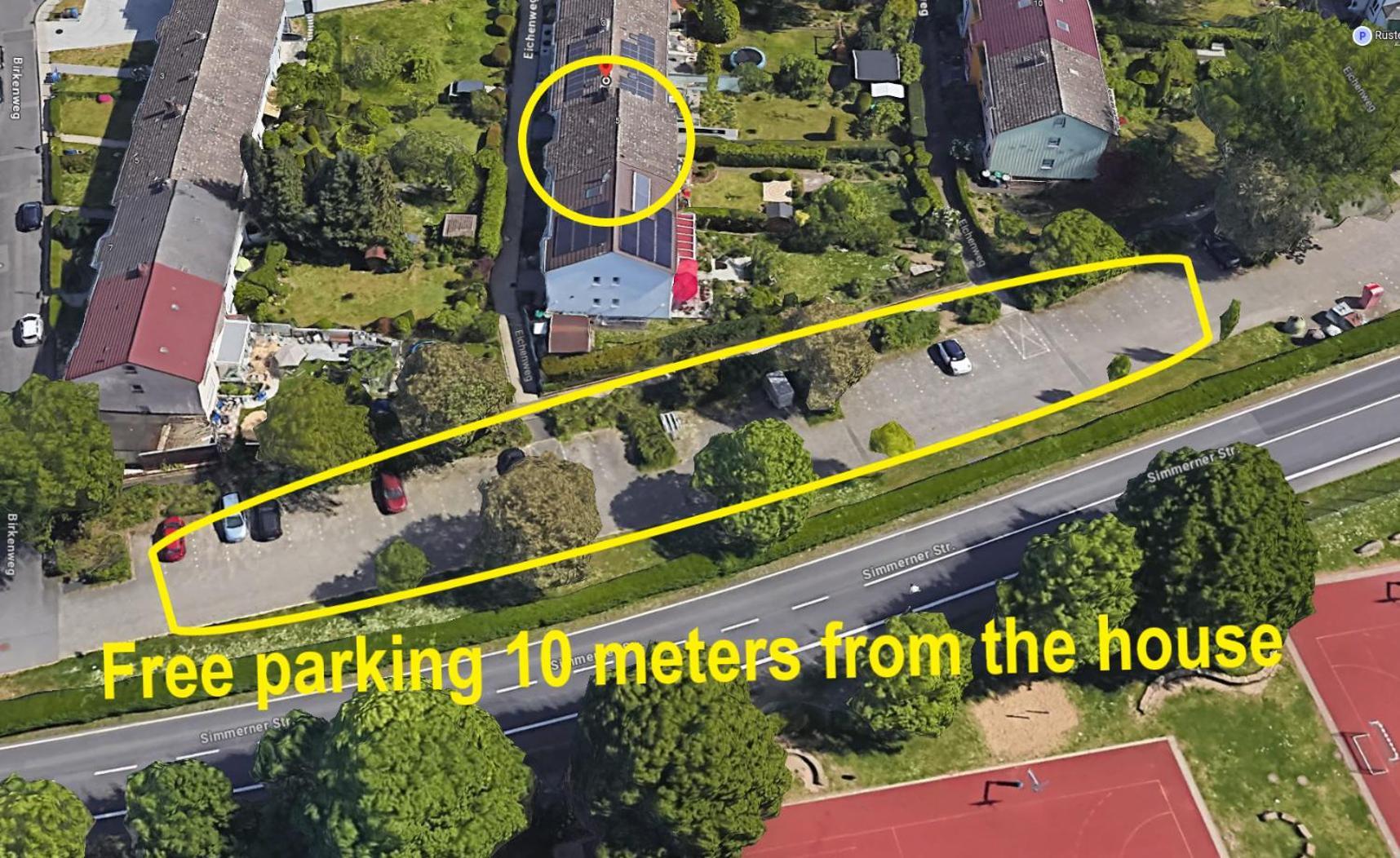 Koblenzliebe Rhein Ferienwohnung 3-Zimmer Garten Parking Koblenz  Eksteriør bilde